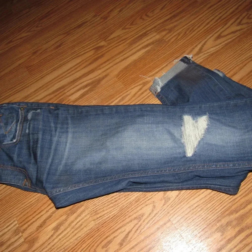 VIGOSS Chelsea Skinny Distressed Denim Jeans Sz 8 - Picture 3 of 3